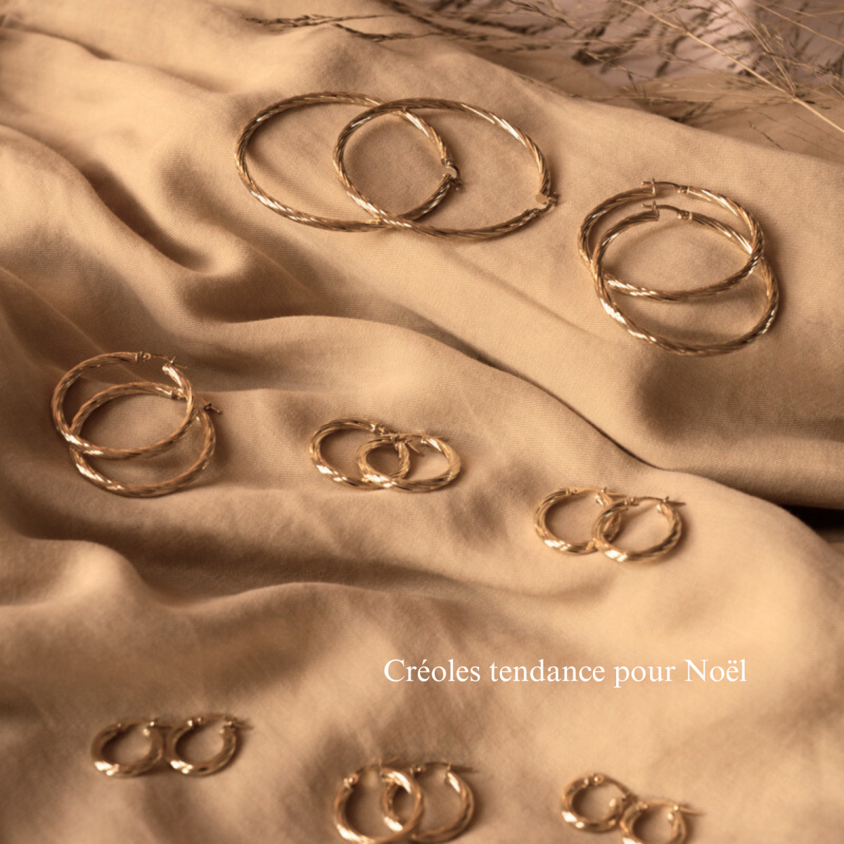 Acheter des créoles tendance pour Noël à Marseille