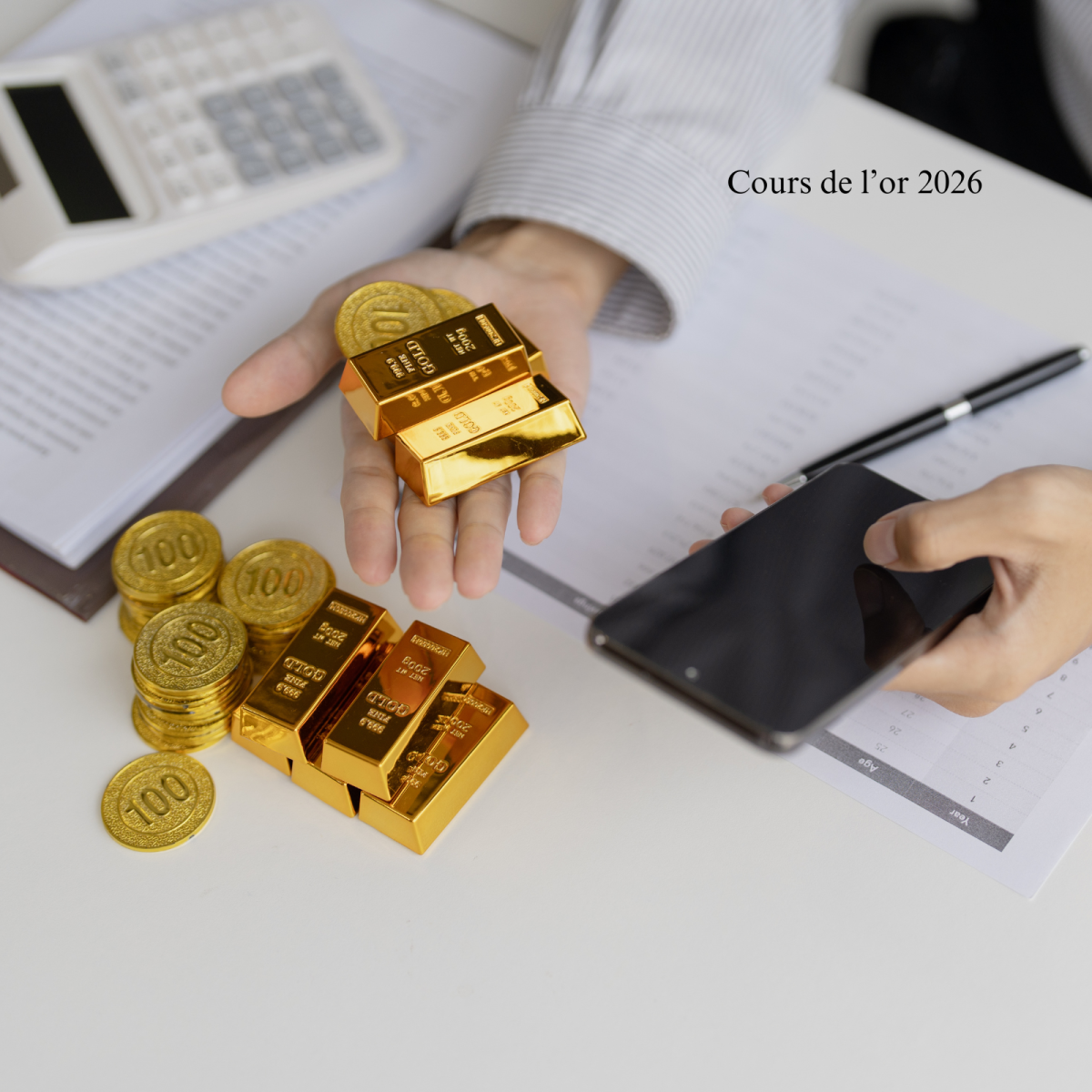cours de l'or 2026