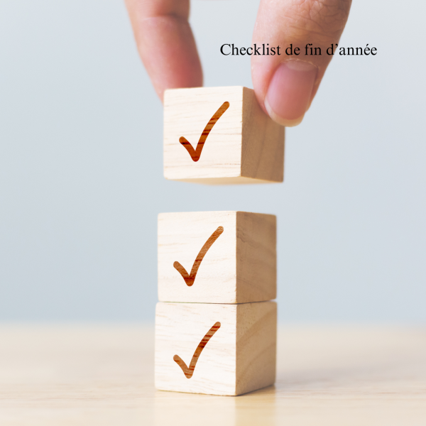 checklist fin d'année